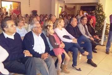 Alegría en El Roque Azucarero en la bienvenida a la Navidad (Foto TA)